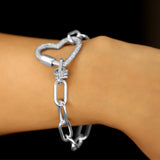 Crazy Sterling Silver Bracelet for Women