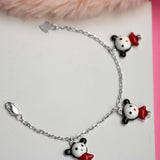 Rocking Mickie Sterling Silver Bracelet for Babies