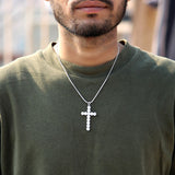 Eternal Circle 925 Sterling Silver Pendant for men