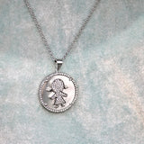 Dolly 925 Sterling Silver Pendant and Chain Set