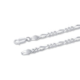 Energetic Charm Sterling Silver Chain for Men