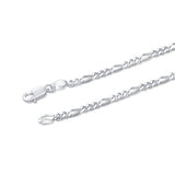 Energetic Charm Sterling Silver Chain for Men