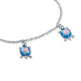Lovely Tortoise Sterling Silver Bracelet for Babies