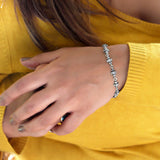 Faithful Elegance 925 Sterling Silver Oxidised Bracelet