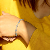 Faithful Elegance 925 Sterling Silver Oxidised Bracelet