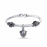 Angoor Guchcha 925 Sterling Silver Kada for Baby
