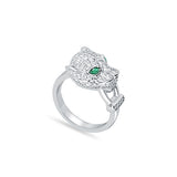 Silver Jaguar Sterling Silver 2-piece Set for Women