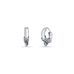 Looking for the perfect minimal bali for everyday wear? Look no further than Zia 925 Sterling Silver Bali! Made from high-quality, 925 sterling silver with an oxidised finish, this bali is not only beautiful but also durable for everyday wear. Elevate your style with Zia.
