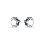 Looking for the perfect minimal bali for everyday wear? Look no further than Zia 925 Sterling Silver Bali! Made from high-quality, 925 sterling silver with an oxidised finish, this bali is not only beautiful but also durable for everyday wear. Elevate your style with Zia.