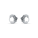 Looking for the perfect minimal bali for everyday wear? Look no further than Zia 925 Sterling Silver Bali! Made from high-quality, 925 sterling silver with an oxidised finish, this bali is not only beautiful but also durable for everyday wear. Elevate your style with Zia.