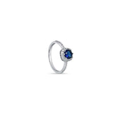 Blue Mood 925 Sterling Silver Silver 4-piece Sets for Women