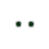 Green Mood 925 Sterling Silver Silver 4-piece Sets for Women