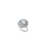 Bianca Sterling Silver Ring for Women with Zirconia