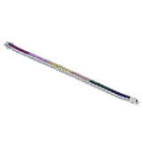 Colorful Splash Sterling Silver Tennis Bracelet for women