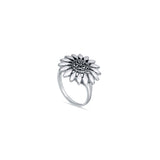 White Blossom 3 Piece Silver Set for Women