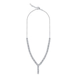 Garden Glory Sterling Silver Necklace with Zirconia