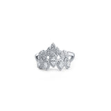 Simmery Petals Sterling silver Sets for women with zirconias