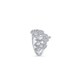 Simmery Petals Sterling silver Sets for women with zirconias