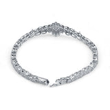 Simmery Petals Sterling silver Sets for women with zirconias