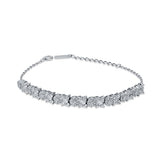 Garden Glory Sterling Silver Bracelet with Zirconia