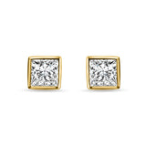 Rosy Soul Sterling Silver Studs for Men