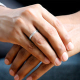 Passionate Star Silver Band for Men