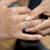 Right Direction Silver Band for Men