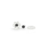 Pearly Blossom Silver Studs