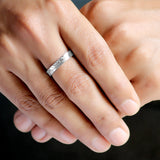 Modest Silver Band for Men