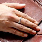 Jazzy Silver Band for Men