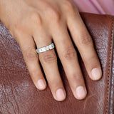 Pleaser Man 925 Sterling Silver Band for Men with Zirconia