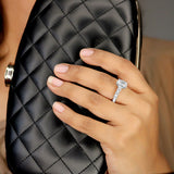 IsaBella Silver Cocktail Ring for Women