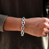 Commander 925 sterling silver Bracelet for men