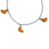 Yellow Duckling Sterling Silver Bracelet for Babies