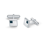 Azure Edge 925 Sterling Silver Cufflinks for Men