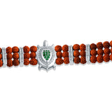 Lucky Rudraksh 925 sterling silver Bracelet for men