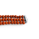 Lucky Rudraksh 925 sterling silver Bracelet for men