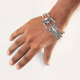 Ribcage 925 Sterling silver Bracelet for Men