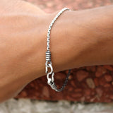Vajra 925 Sterling silver Bracelet for Men