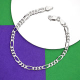 Link Bold 925 Sterling silver Bracelet for Men