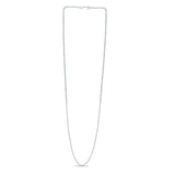 Silver Cube Sterling Silver Chain for Women
