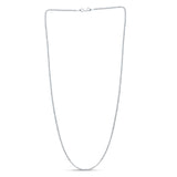 Silver Cube Sterling Silver Chain for Women
