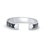 Karka 925 Sterling Silver Cuff Kada for men- small