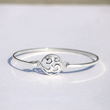 Aum Mantram 925 Sterling Silver Kada for Men