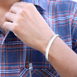 Metro Man 925 Sterling Silver Kada for Men