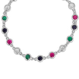 Sparkling Colors 925 Sterling silver bracelet for women