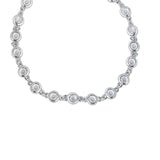 Sparkling White 925 Sterling silver bracelet for women