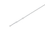 White Butterfly 925 sterling silver bracelet for women