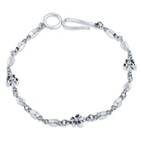 Anchored Soul 925 Sterling Silver Oxidised Bracelet