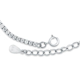 Noir Trio Eye 925 Sterling Silver Bracelet for women